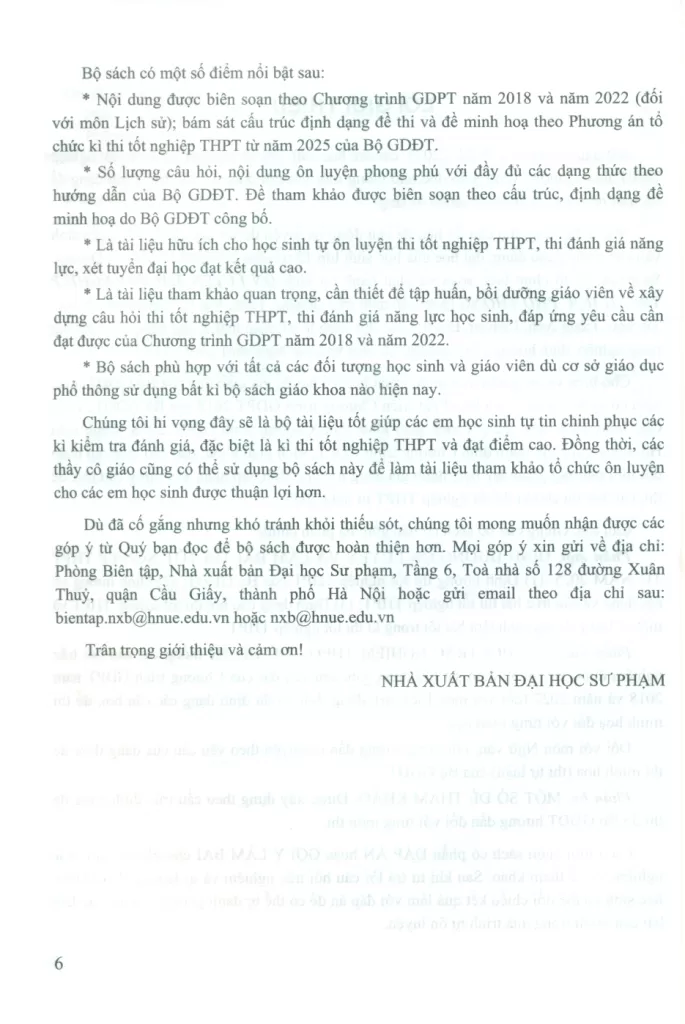 ÔN LUYỆN TRẮC NGHIỆM THI TỐT NGHIỆP THPT MÔN CÔNG NGHỆ - ĐỊNH HƯỚNG NÔNG NGHIỆP (Theo Chương trình giáo dục phổ thông 2018)